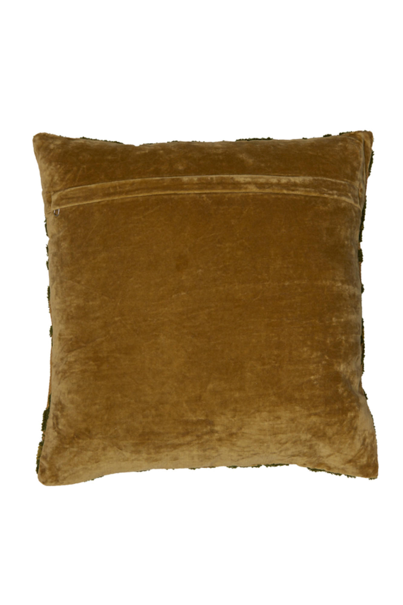 DEKOKISSEN Cavazzo Grün 45/45/10 cm - Grün, Textil (45/45cm) - Light & Living