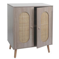 KOMMODE Beige - Beige, Holz (68/86/40cm) - MCW