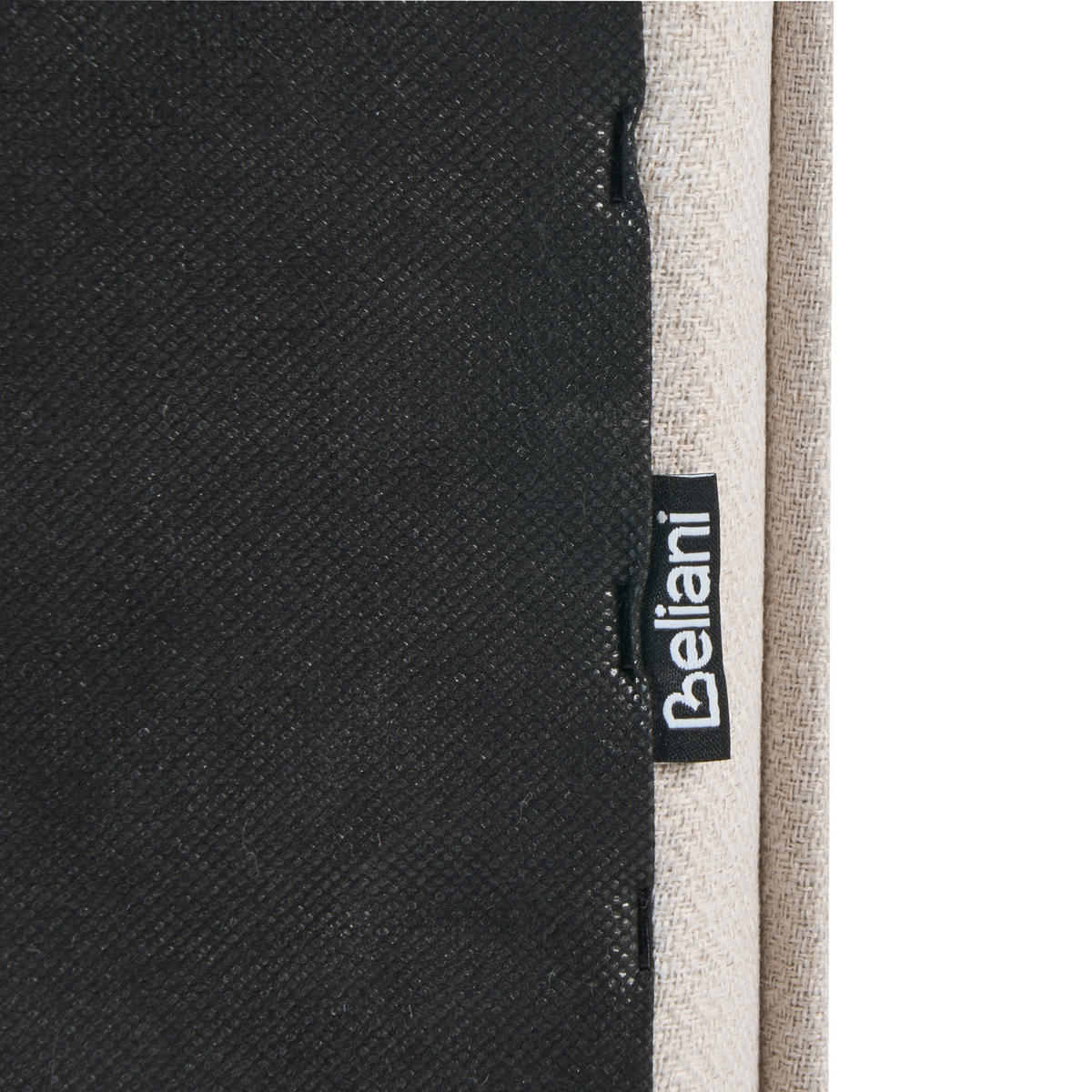 POLSTERBETT mit Lattenrost 180/200 cm Beige Sennez - Beige, Textil (180/200cm) - Beliani