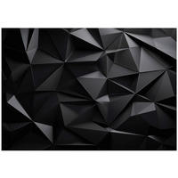 FOTOTAPETE 3D Abstrakt Schwarz 200x140 cm - Multicolor, Papier (200/140cm) - Wallarena