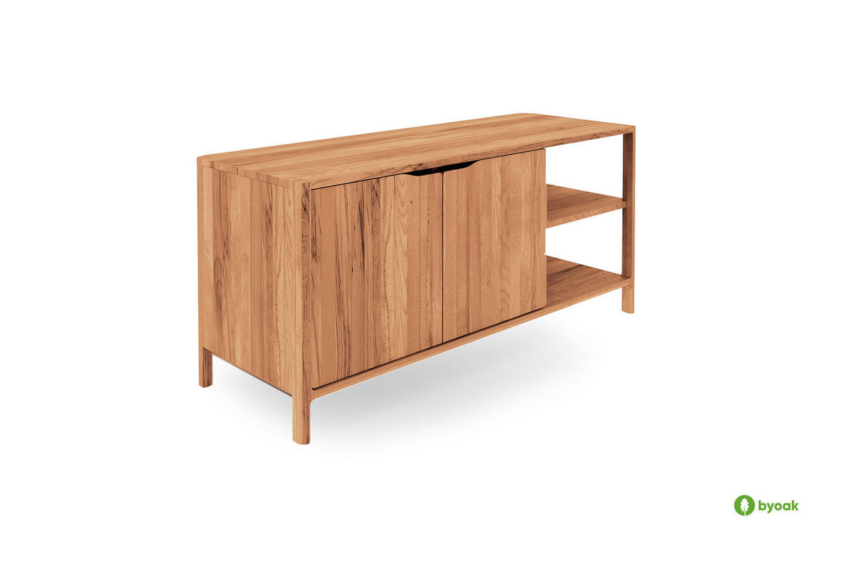 KOMMODE PAUL Kernbuche - Kernbuche, Holz (140/64/50cm) - byoak