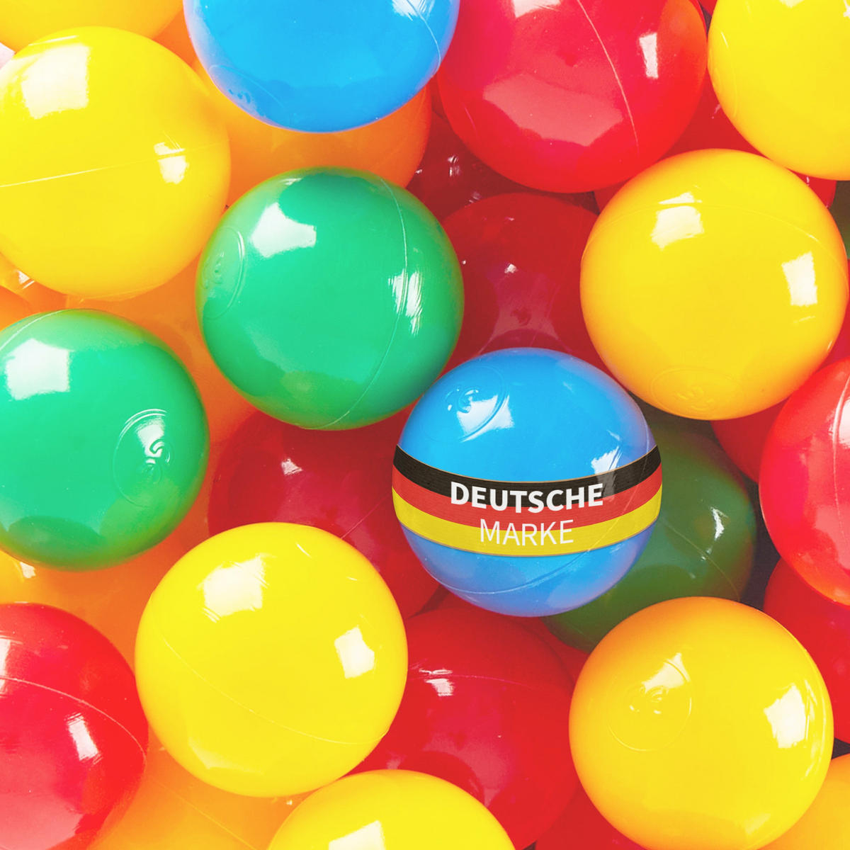 BÄLLE für Bälldebad 100 Stück Bunt - Multicolor, Kunststoff (35/20cm) - Bieco Spielwaren