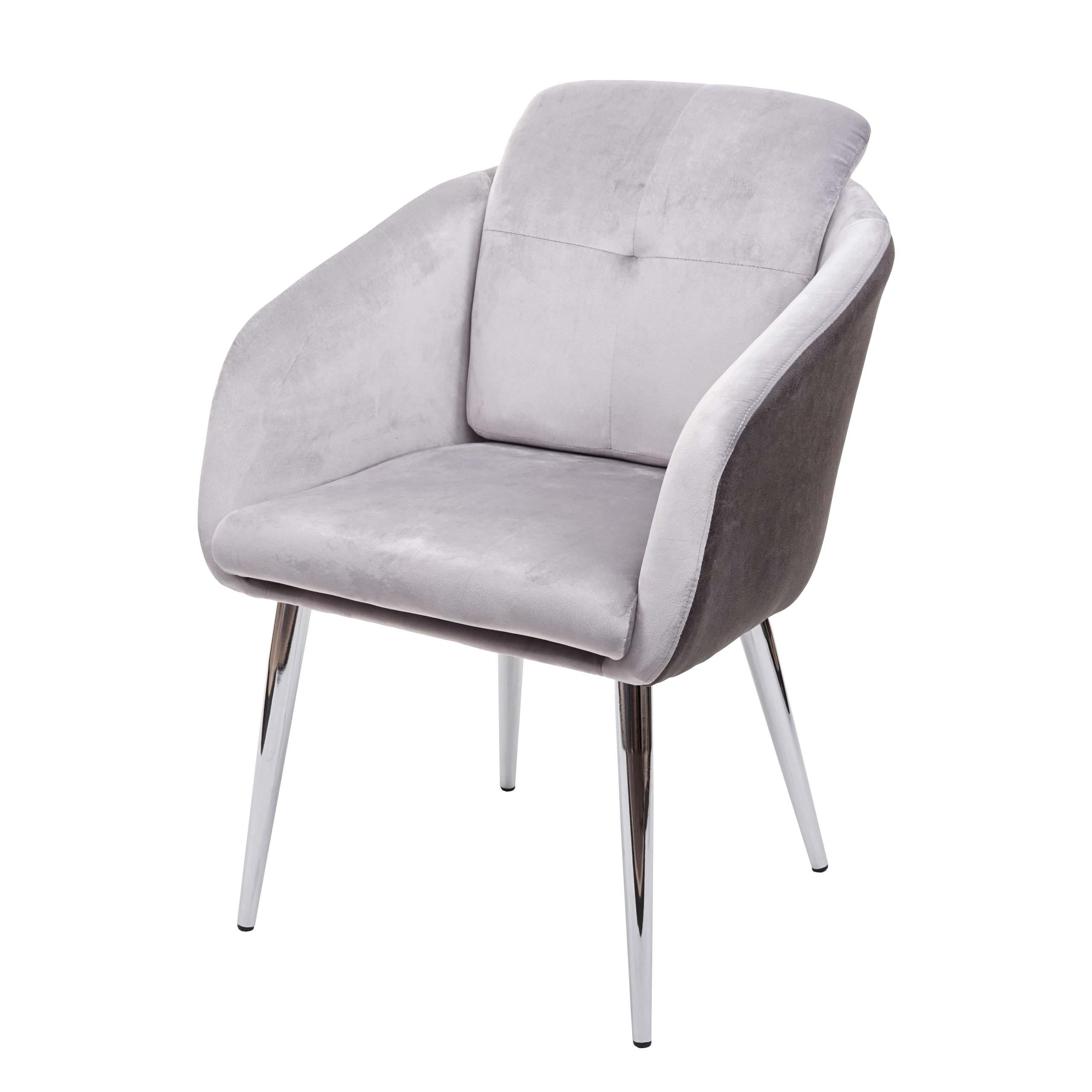 ESSZIMMERSTUHL Grau - Grau, Textil (61/88/68cm) - MCW