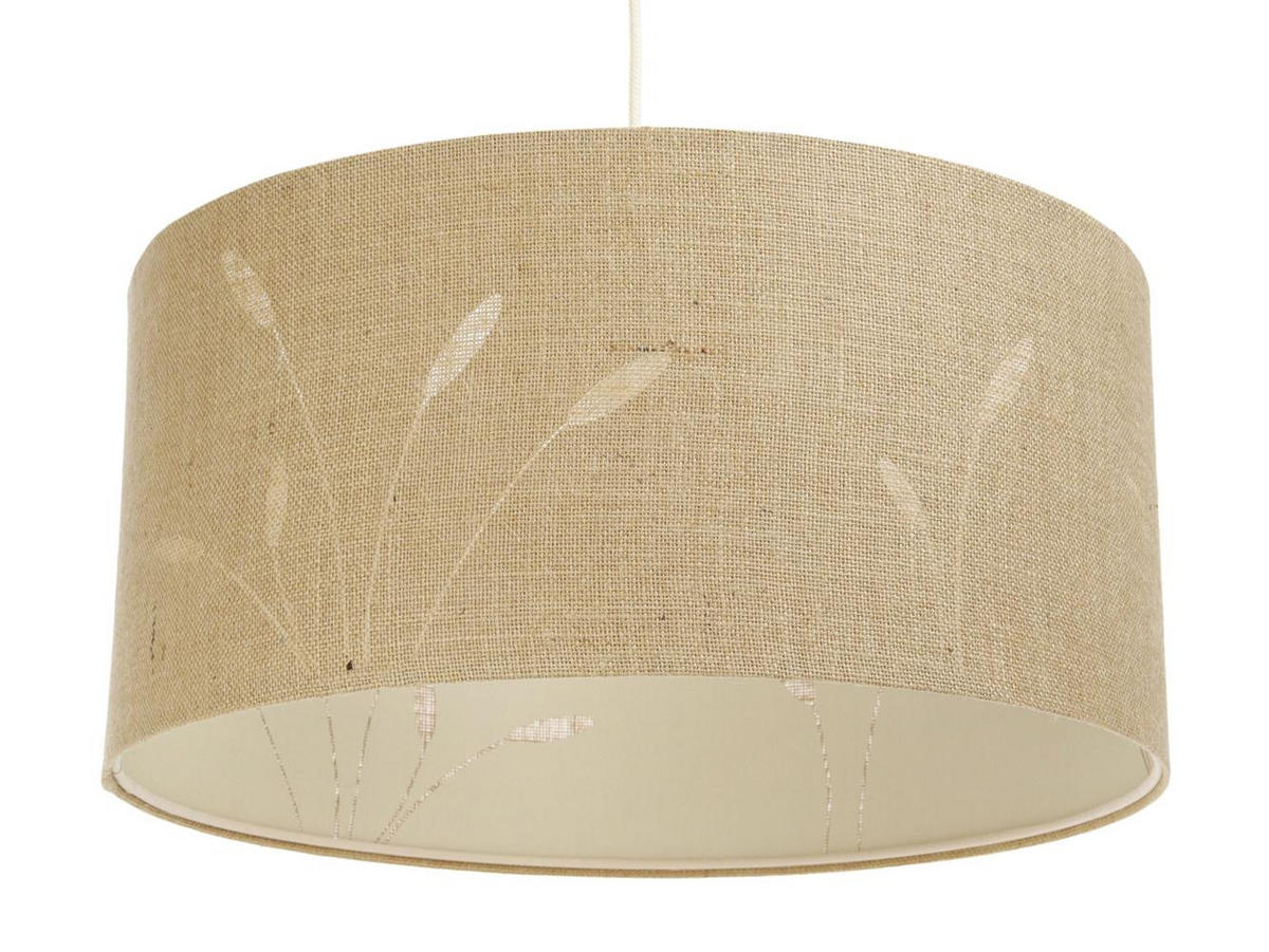 HÄNGELEUCHTE Beige 70/100 cm - Beige, Kunststoff (30/1.2/100cm) - ONZENO