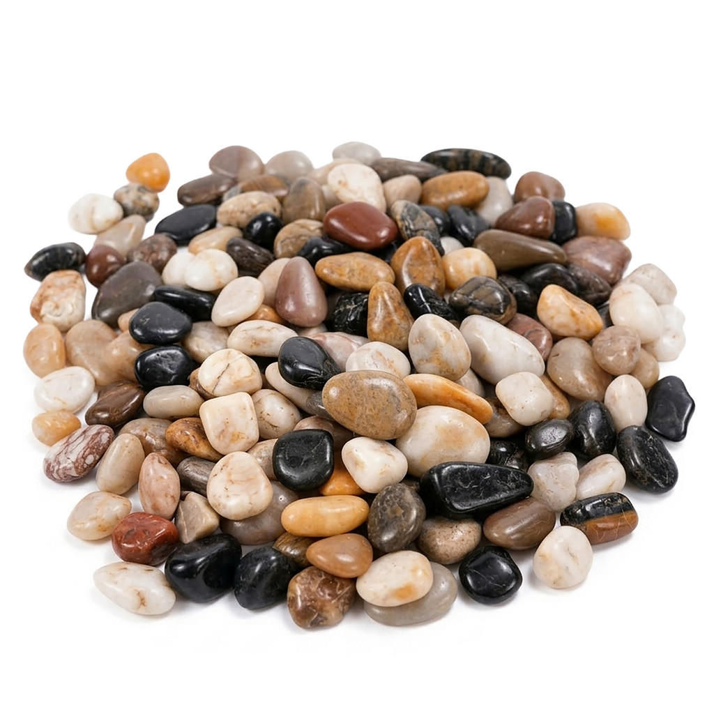 Relaxdays OBLÁZKY Vícebarevné přírodní kámen 2 kg