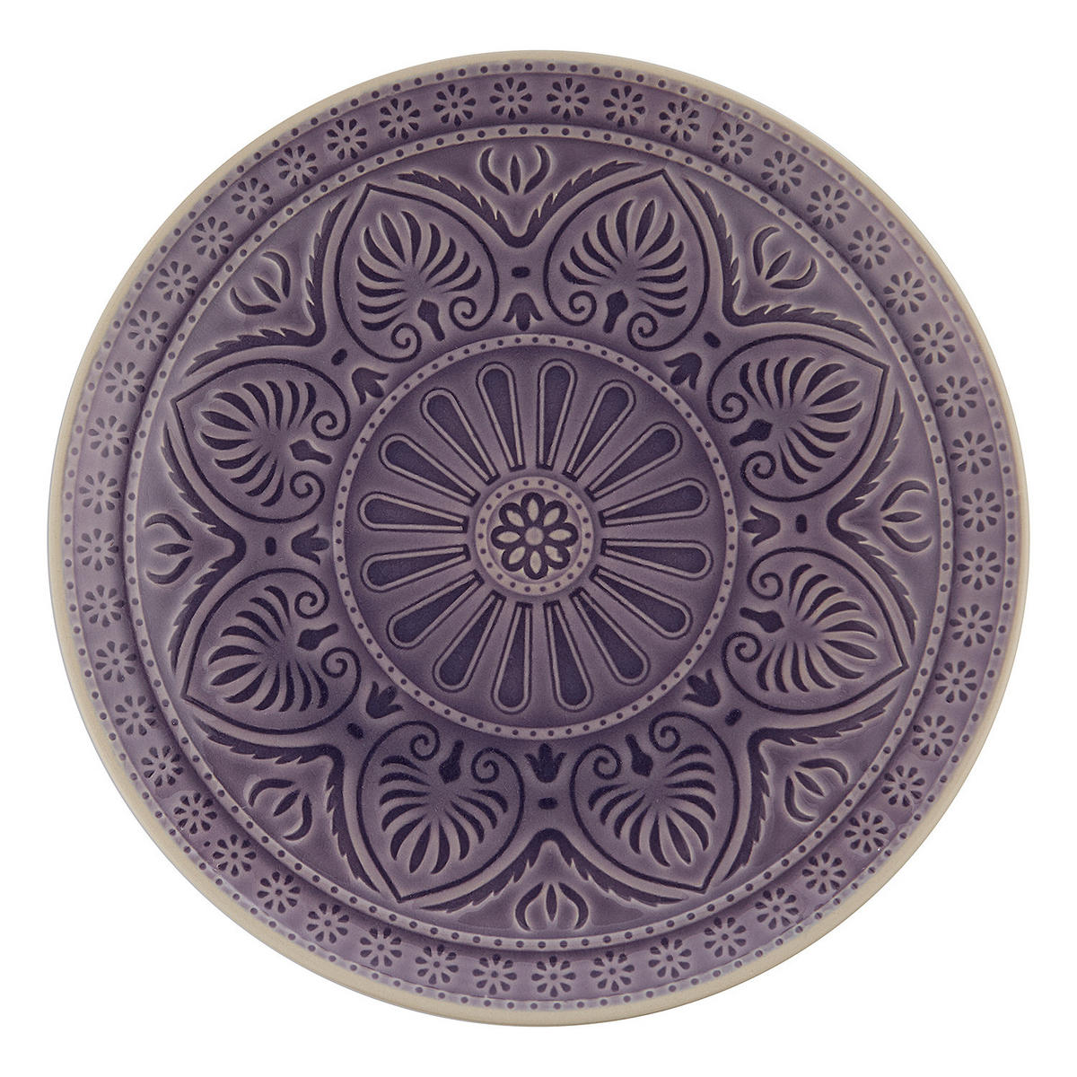 TELLER Sumatra - Violett, Keramik (25/25/3cm) - Butlers