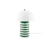 TISCHLAMPE Rayado Retro - Mehrfarbig - 23/23/30 cm - Grün, Metall (23/23/30cm) - Leitmotiv