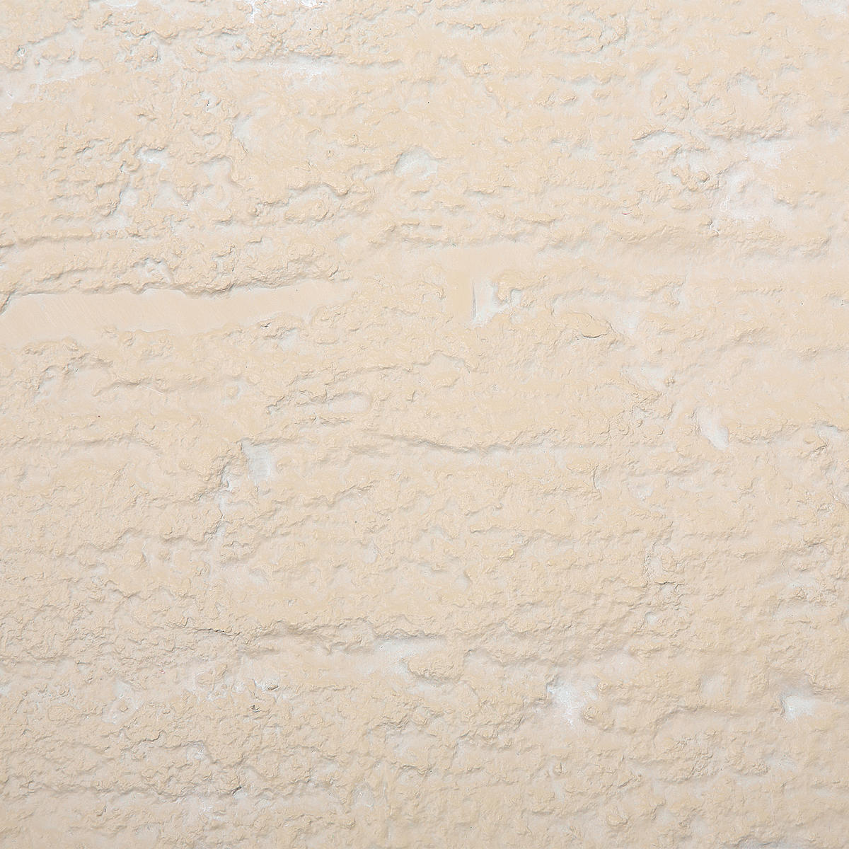 BLUMENTOPF sandbeige rund 51/51/71 cm Camia - Beige, Stein (71cm) - Beliani