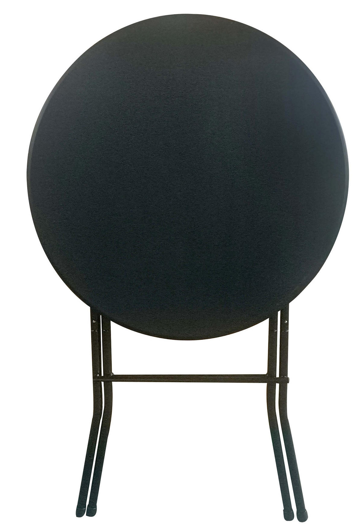 STEHTISCH klappbar 80cm, schwarz - Schwarz, Kunststoff (80/80/110cm) - Giga Meubel
