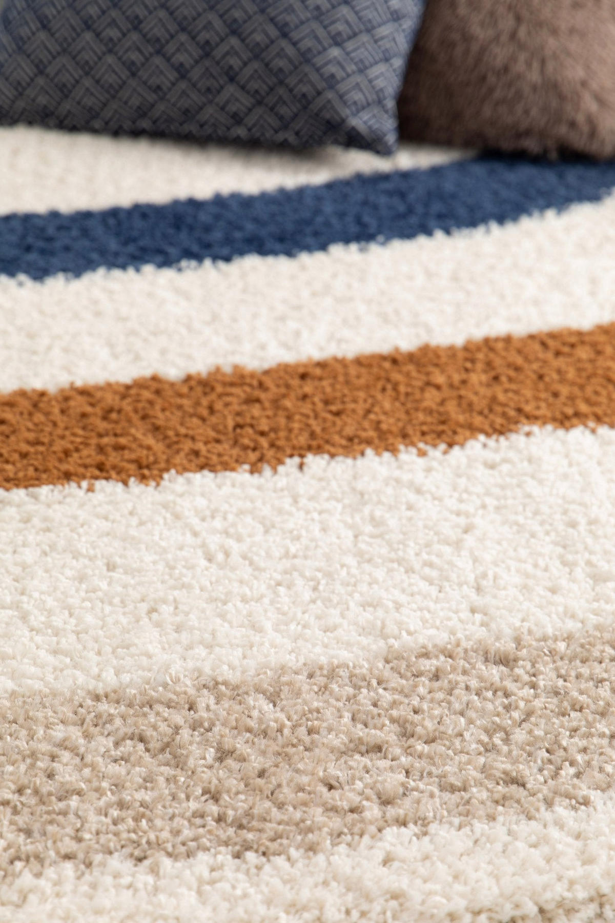 REGENBOGEN Teppich dick und bequem mehrfarbig - Multicolor, Textil (120/170cm) - AFK Living