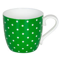 KAFFEEBECHER Little Dots Apple - Naturfarben, Keramik (0.4L) - Könitz