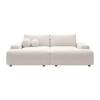SOFA ohne Schlafmöglichkeit - 3 Personen - Stoff - Cremefarben - Creme, Textil (232/87/164cm) - Vente-Unique