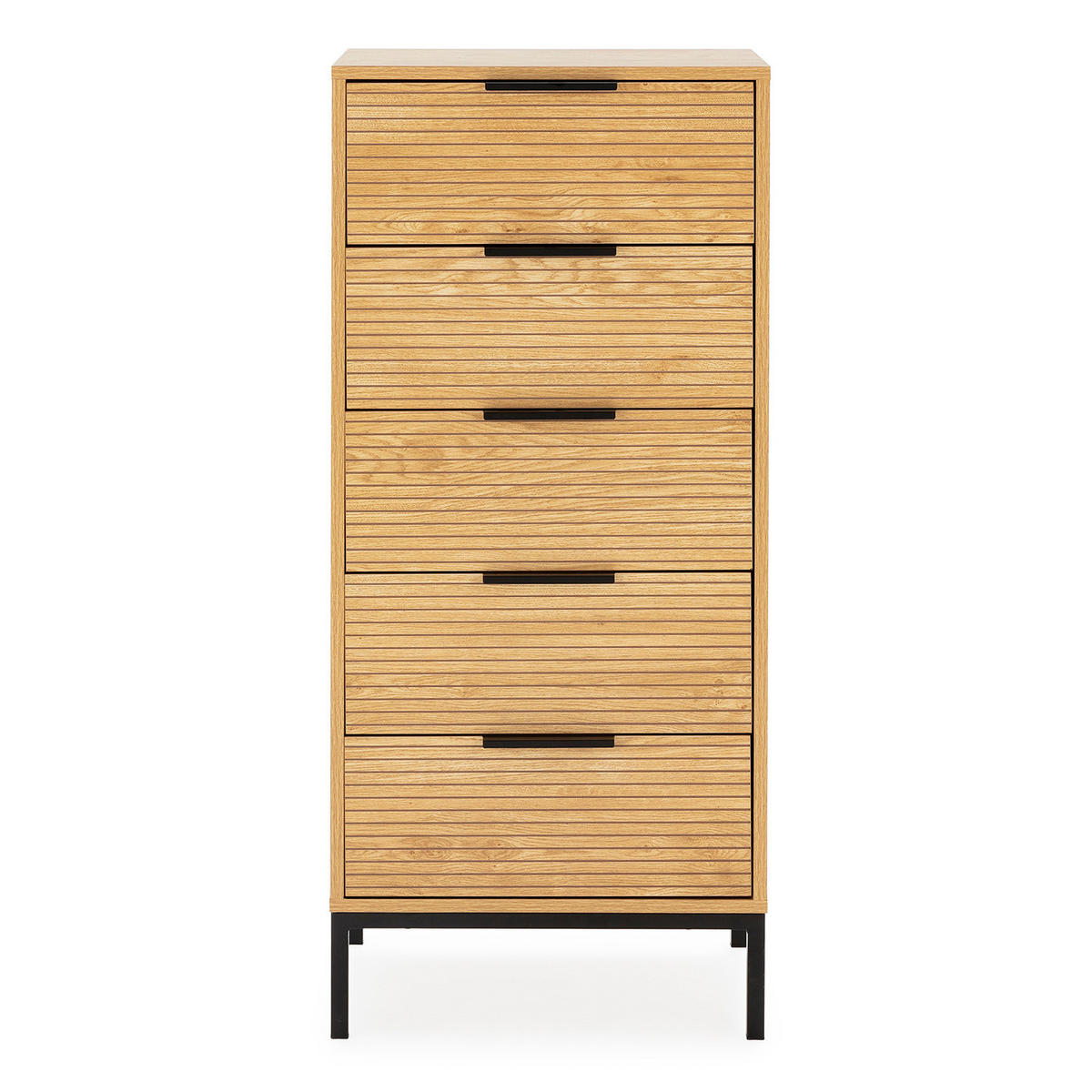 KOMMODE 50/115/40 Monica Eichenfarbe - Honigeiche, Holzwerkstoff (50/115/40cm) - VS Venta-stock