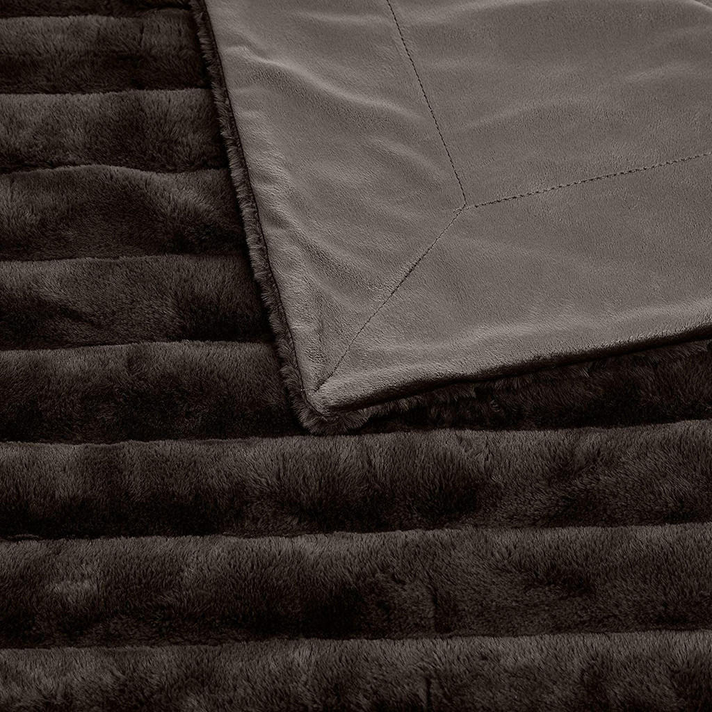 Thumbnail - Kuscheldecke, Braun, Textil, Rechteckig, 170x130 cm, Wohntextilien, Decken, Kuscheldecken