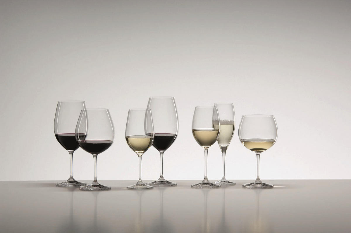 CABERNET SAUVIGNON / MERLOT ROTWEINGLÄSER Vinum transparent 650 ml 2er Set - Transparent, Glas (0.65L) - Riedel