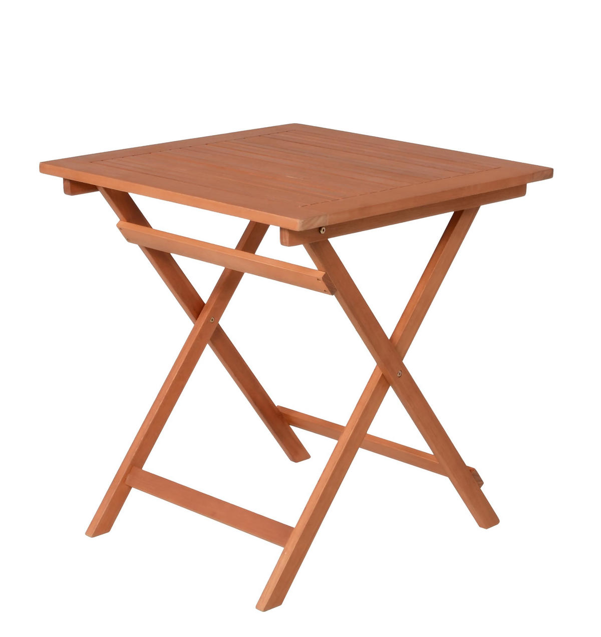 GARTENTISCH Fredri rechteckig Klapptisch - Braun, Holz (70.5/70.5/74cm) - DELUKE