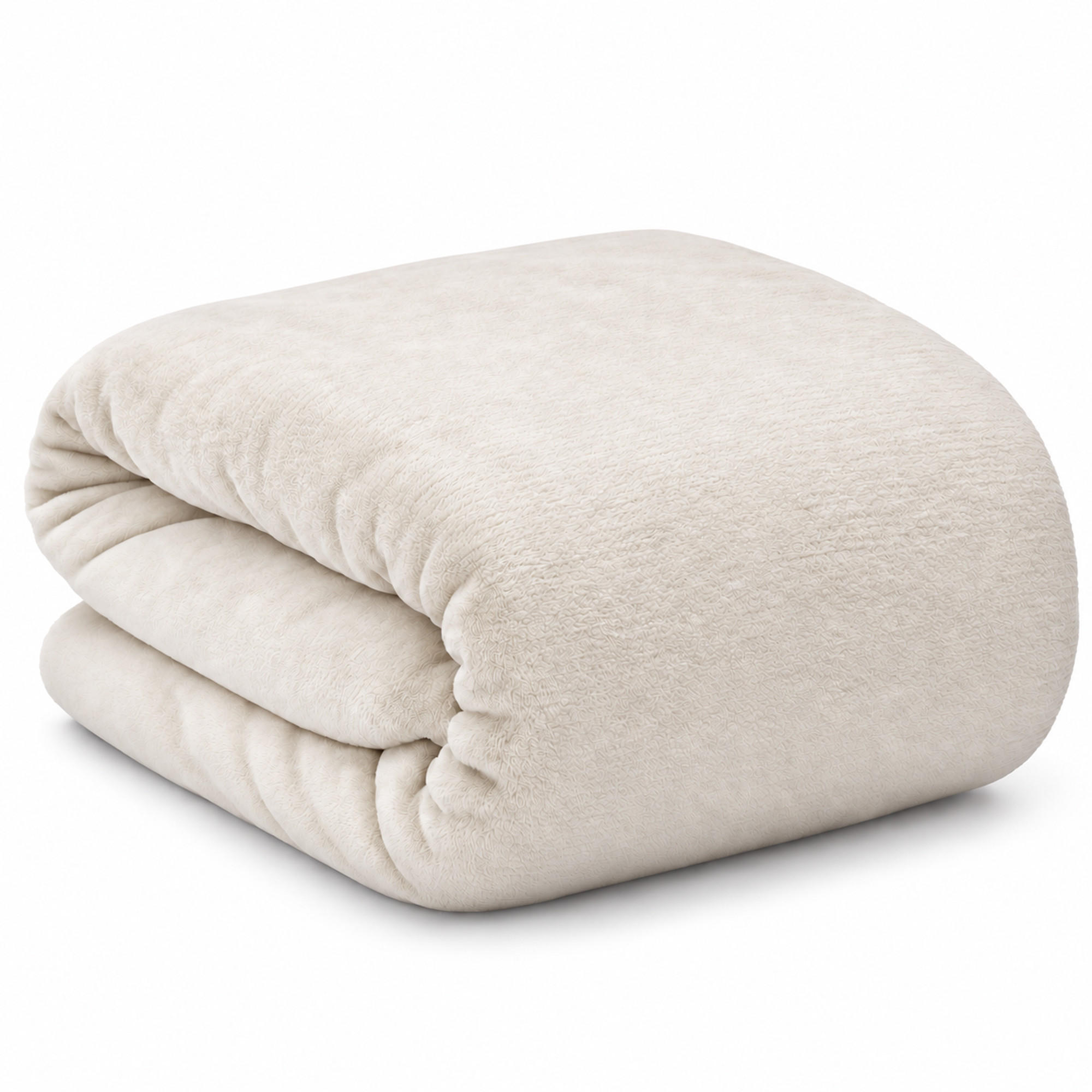 DECKE Aurelia 220/240 cm Natur - Beige, Textil (240/220cm) - Beautissu 