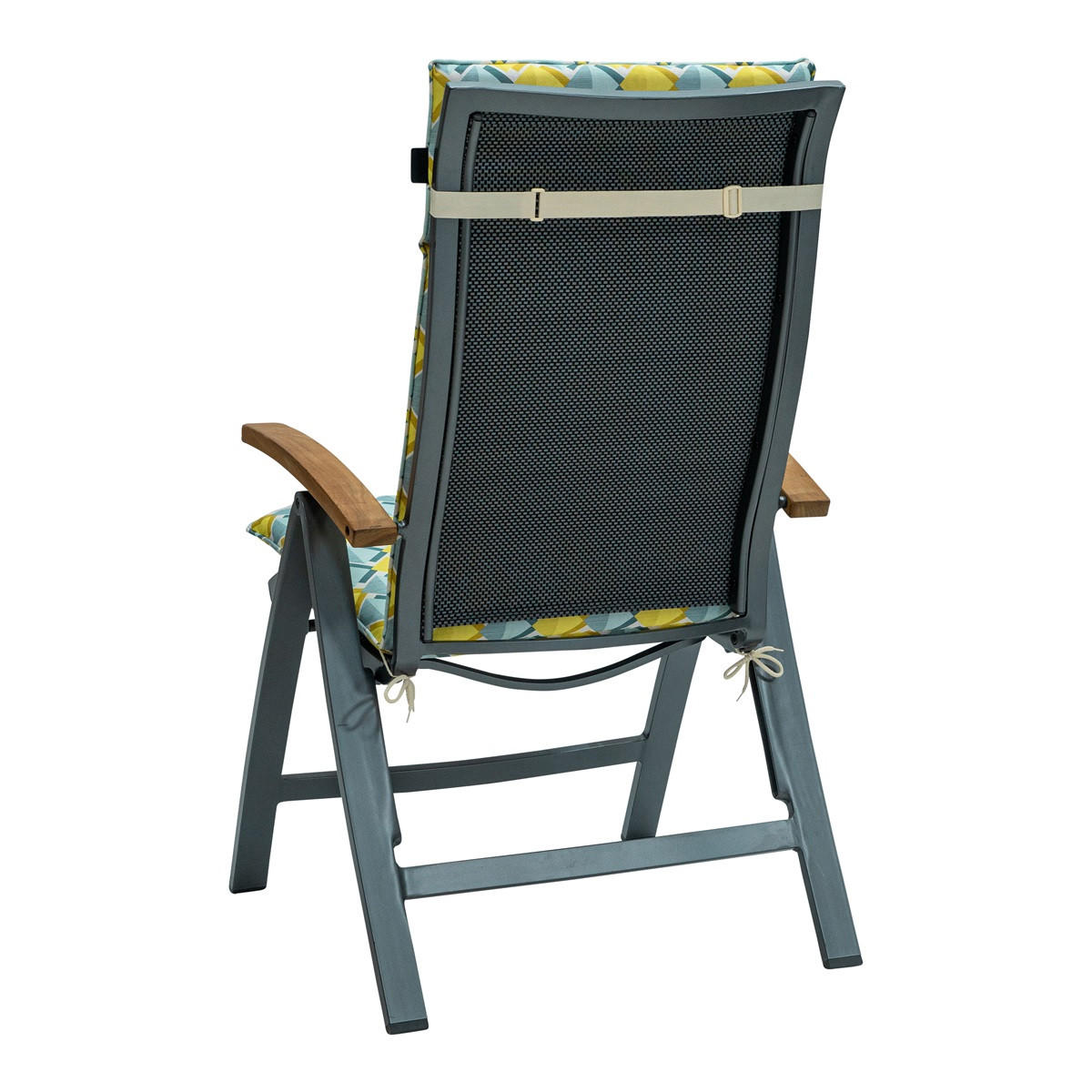GARTENSTUHLKISSEN Siem 120/50 cm 4er-Set - Gelb, Textil (50/8/120cm) - Madison
