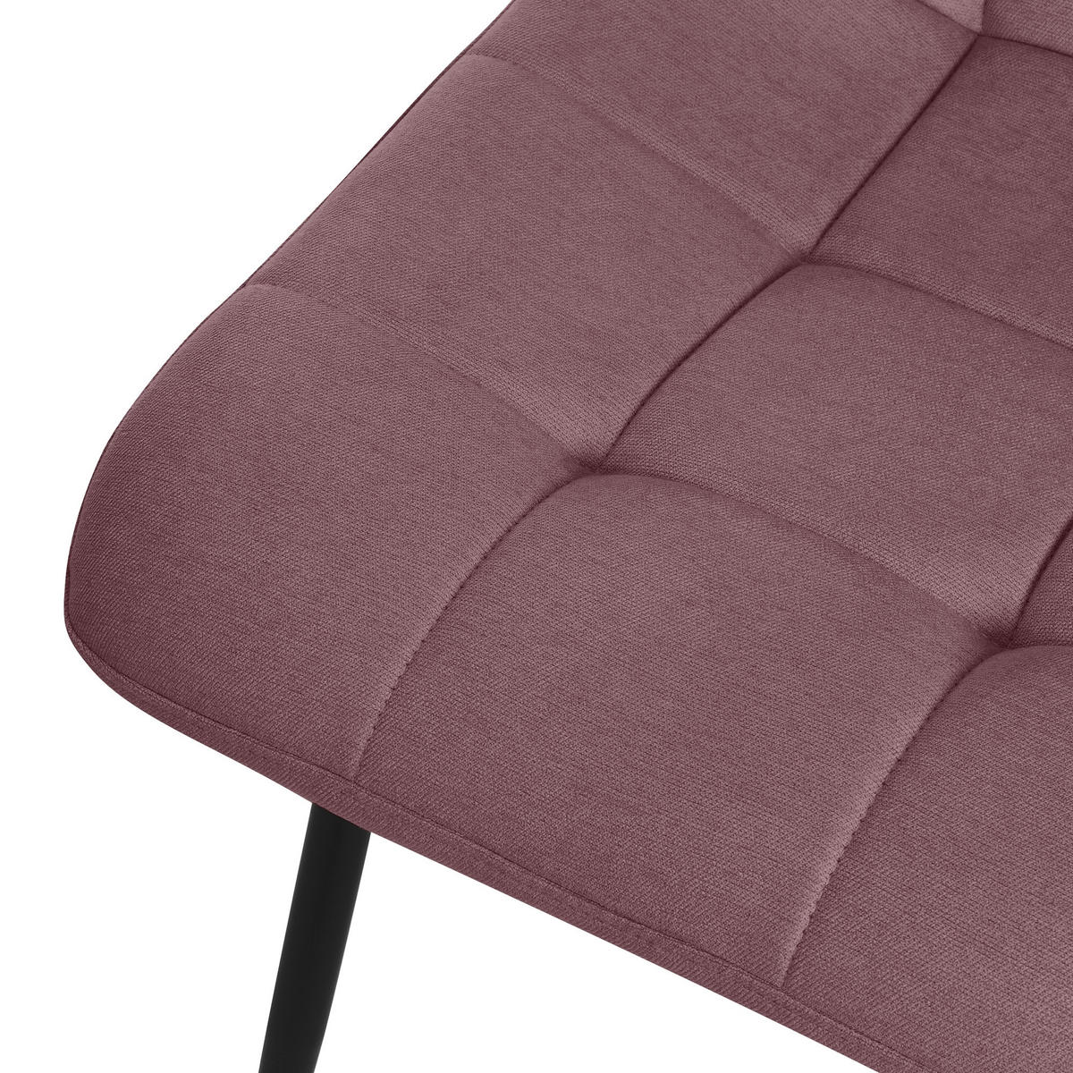 ESSZIMMERSTUHL 4er Set - Pink, Metall (49/89/60.5cm) - ML-DESIGN