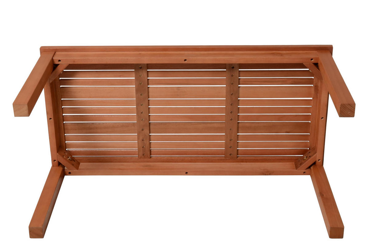 GARTENTISCH Hilary Garten - Braun, Holz (90/44/40.7cm) - DELUKE