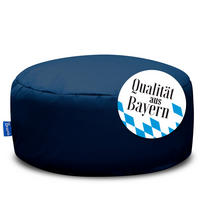 POUF M blaugrau - Blaugrau, Textil (500/200/500cm) - Bruni