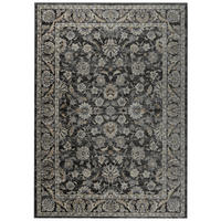 TEPPICH RITZ Dunkelgrau 80/150 cm - Dunkelgrau, Textil (80/150cm) - Tapiso