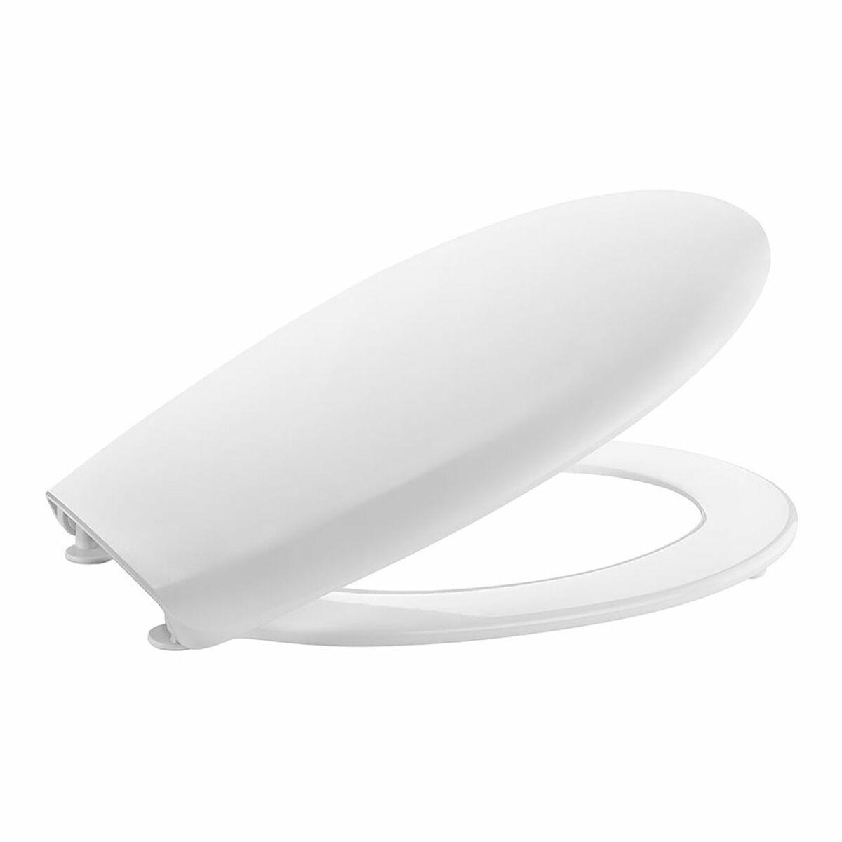 TOILETTENABDECKUNG 360 x 446 x 48 mm Weiß - Weiß, Kunststoff (36/4.8/44.6cm) - Roca