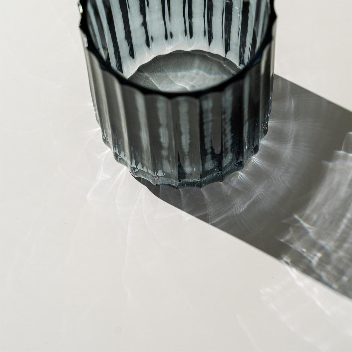 WC-GARNITUR, grau - Grau, Glas (10/36/10cm) - bremermann