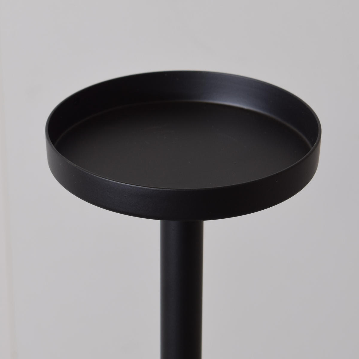 BODENKERZENHALTER Ambi - Schwarz, Metall (20/120/20cm) - LOFT42