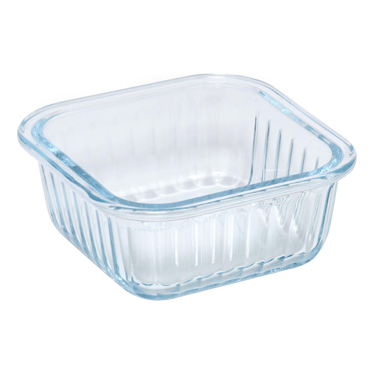 FRISCHHALTEDOSE 3er-Set 12/12/6 cm - Transparent, Glas (12/6/12cm) - 5five Simply Smart