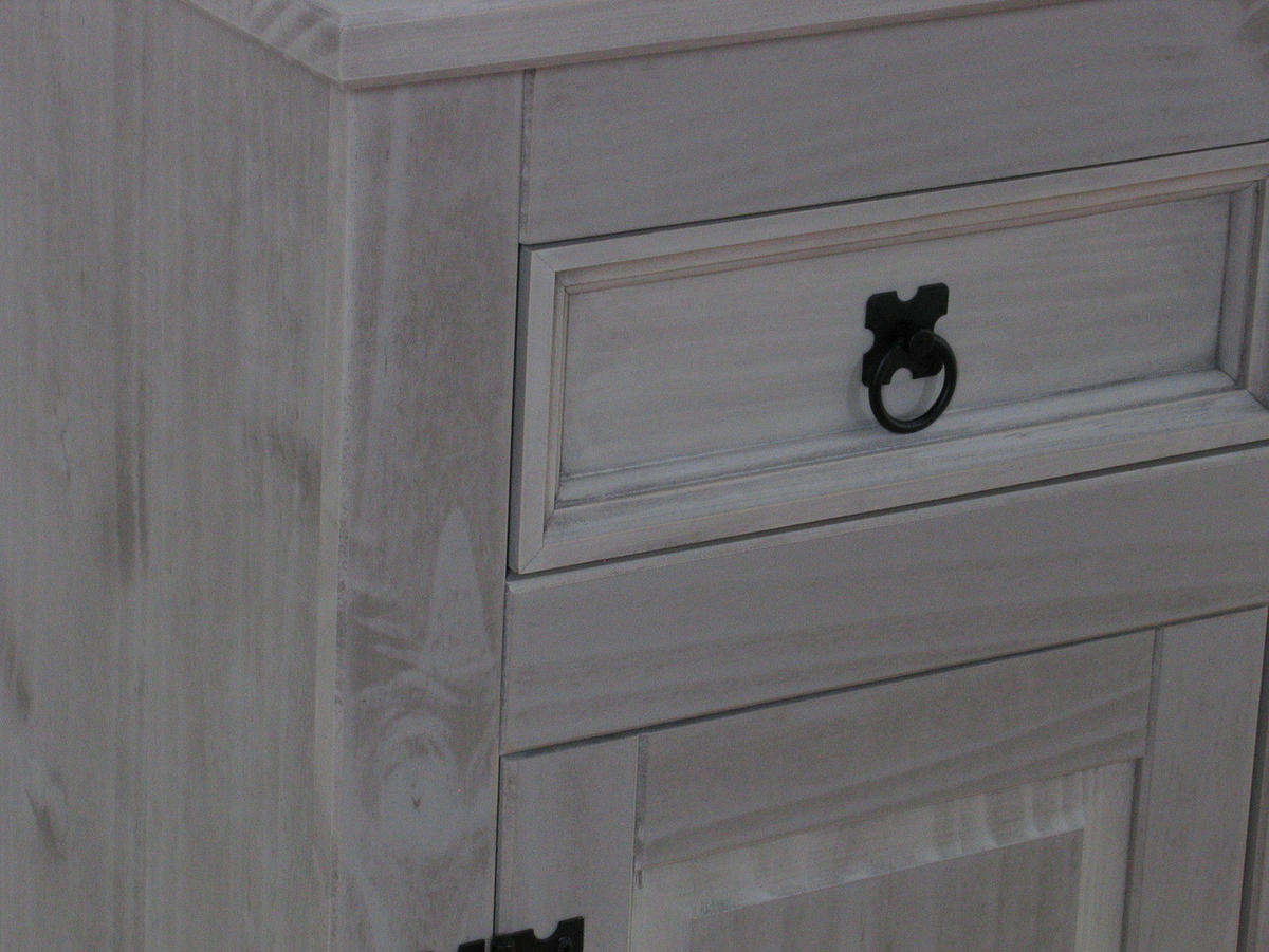 SIDEBOARD grau - Grau, Holzwerkstoff (132/84/44cm) - ebuy24