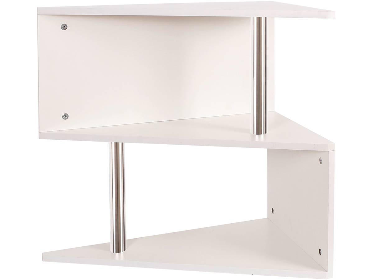 COUCHTISCH Penola Weiß - Weiß, Holzwerkstoff (41/60/60cm) - Habitat Garten