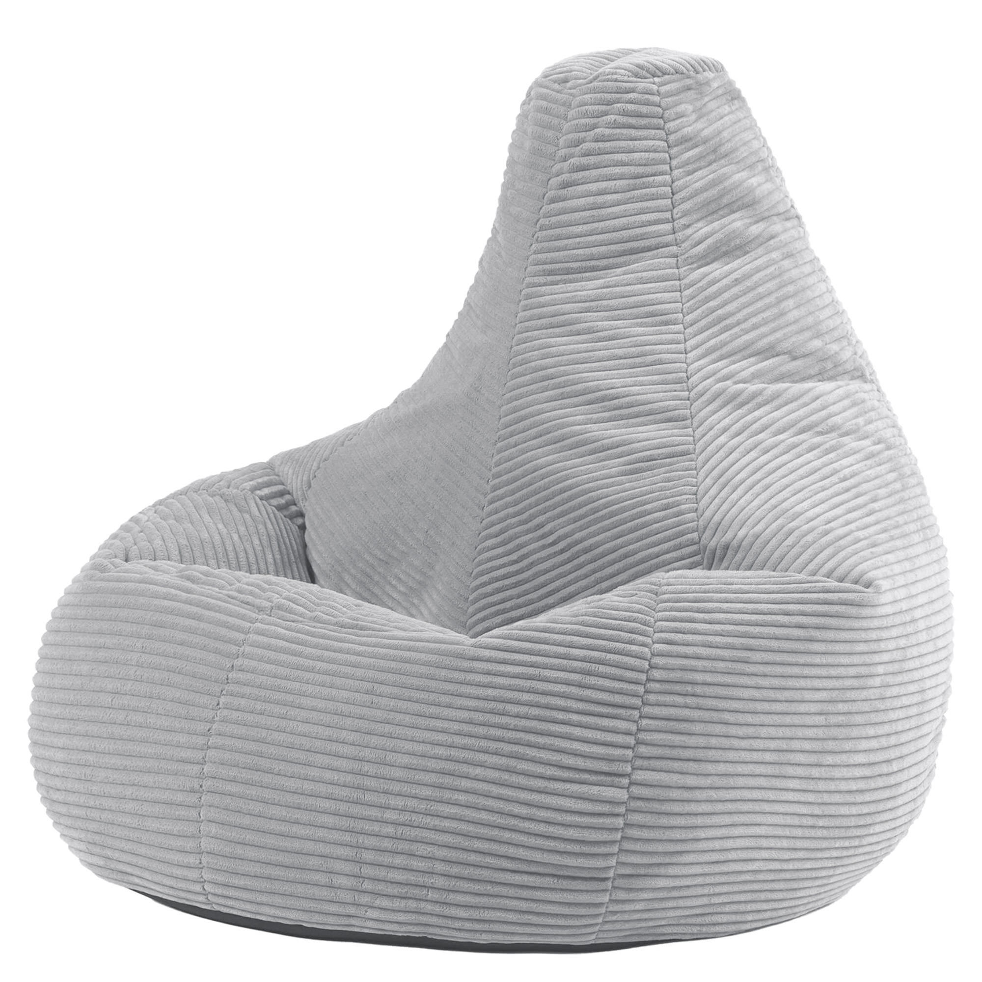 icon Sitzsack Grau 82x76x82 cm