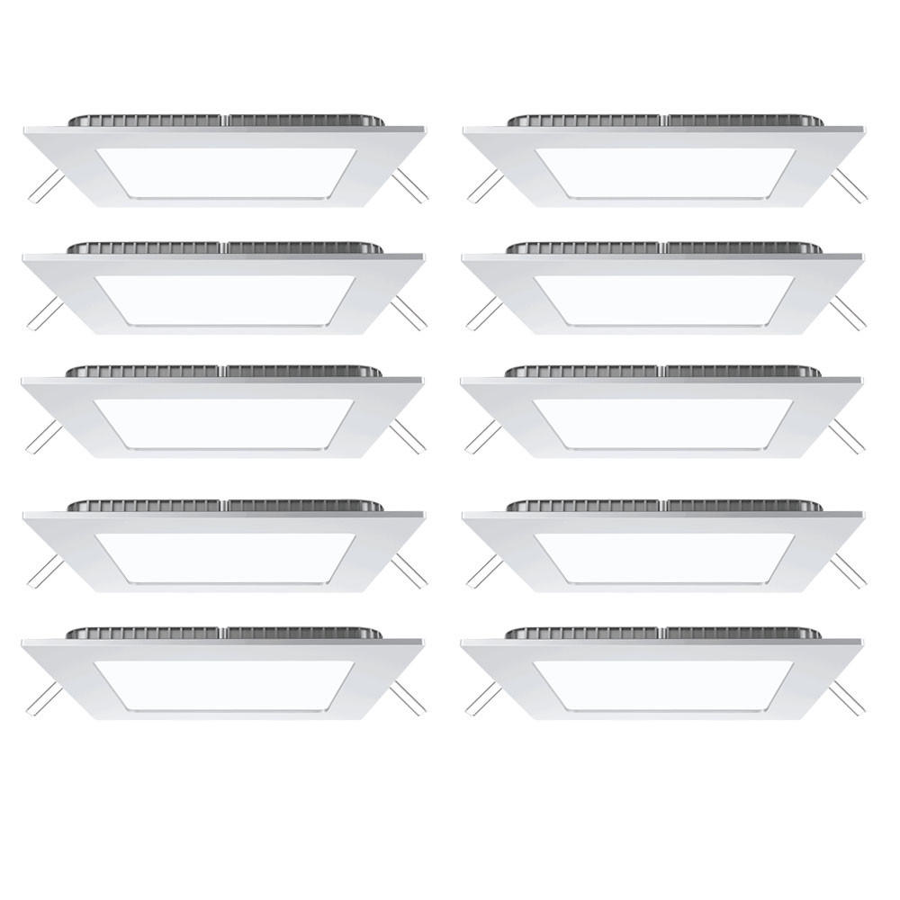 XXXLutz Led Weiß 17x2.5x17 cm