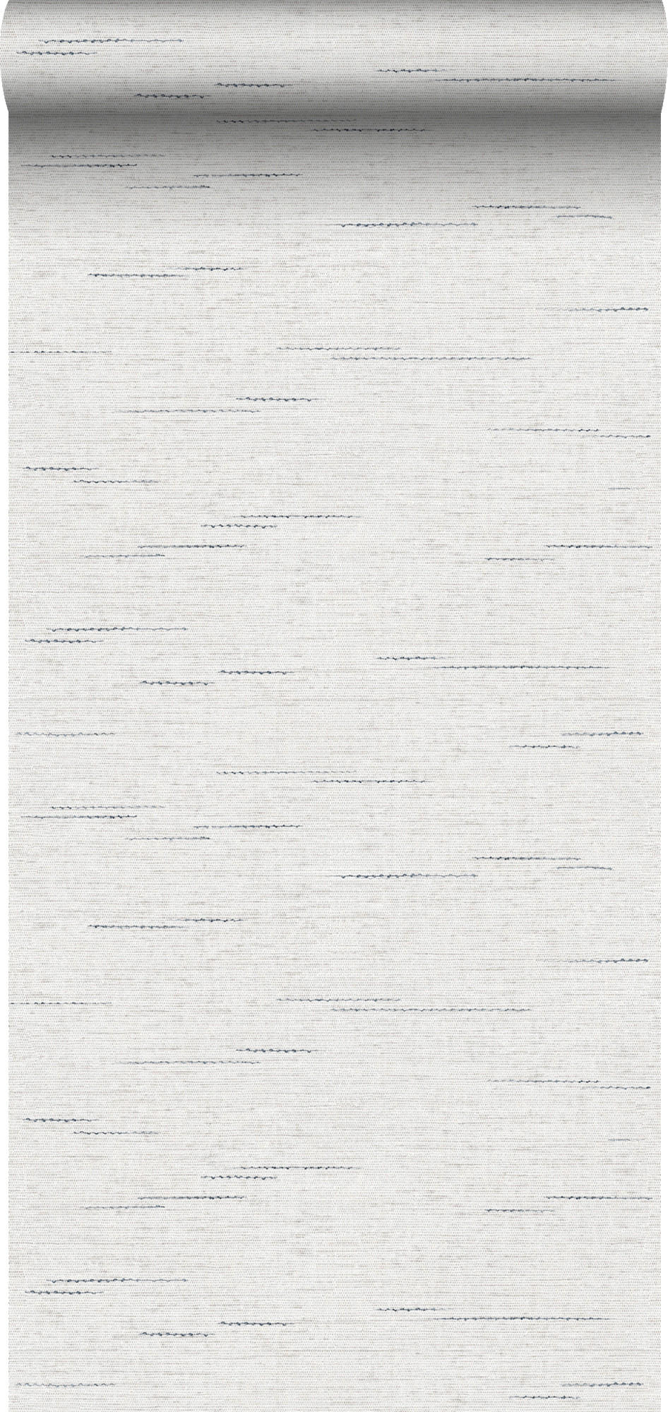 TAPETE Gewebeoptik 53 cm x 10 m - Grau, Papier (53/1000cm) - Sanders & Sanders