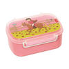 LUNCHBOX Gina Galopp, pink 17 x 11 x 7 cm - Rosa/Grün, Kunststoff (11/7/17cm) - Sigikid