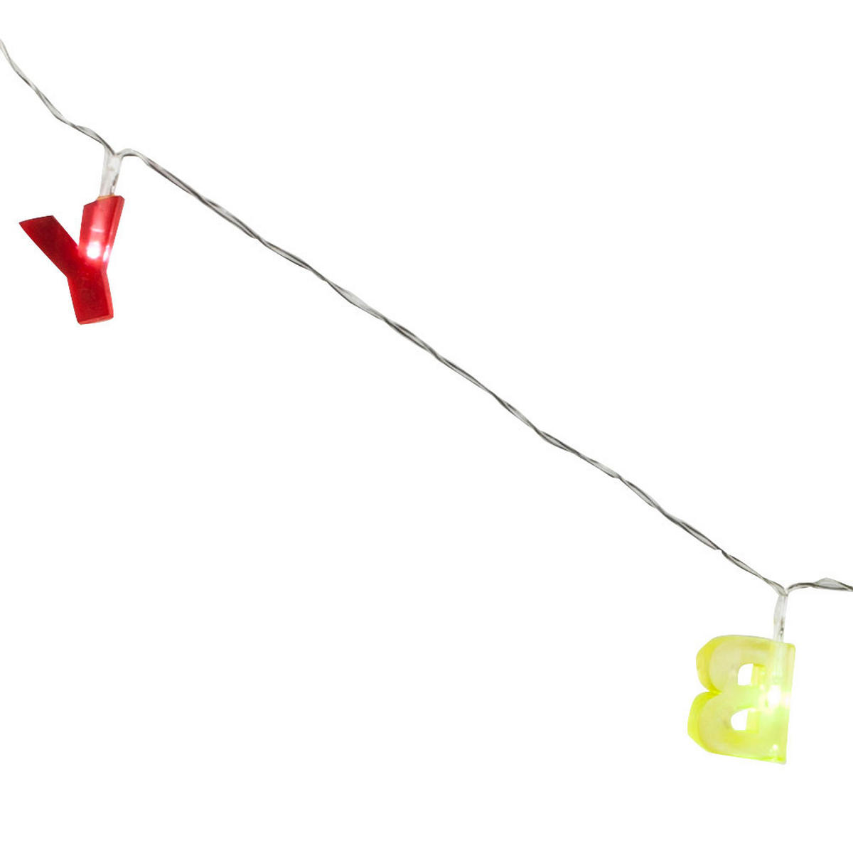 LED DEKORLEUCHTE Happy Birthday Bunt Kunststoff - Multicolor, Kunststoff (124/3/3.5cm) - Globo Lighting