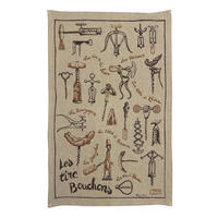 LEINEN-GESCHIRRTUCH Les sommeliers natur 45 x 70 cm - Naturfarben, Textil (45/70cm) - Winkler