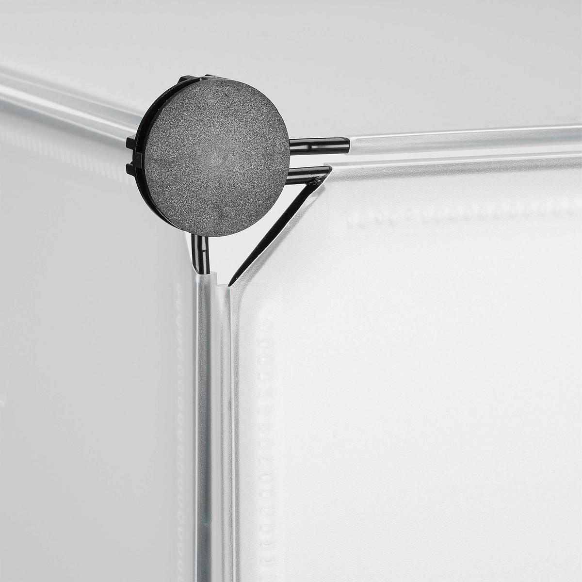 SKOSKÅP Transparent 10 plan - Transparent, Plast/Metall (49/176/37cm) - Relaxdays