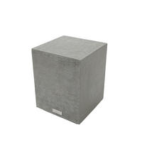 BEISTELLTISCH TEVERE aus GF-Beton, Wetterbeständig, 35x35x46 cm - Grau, Naturmaterialien (35/35/46cm) - Elementi