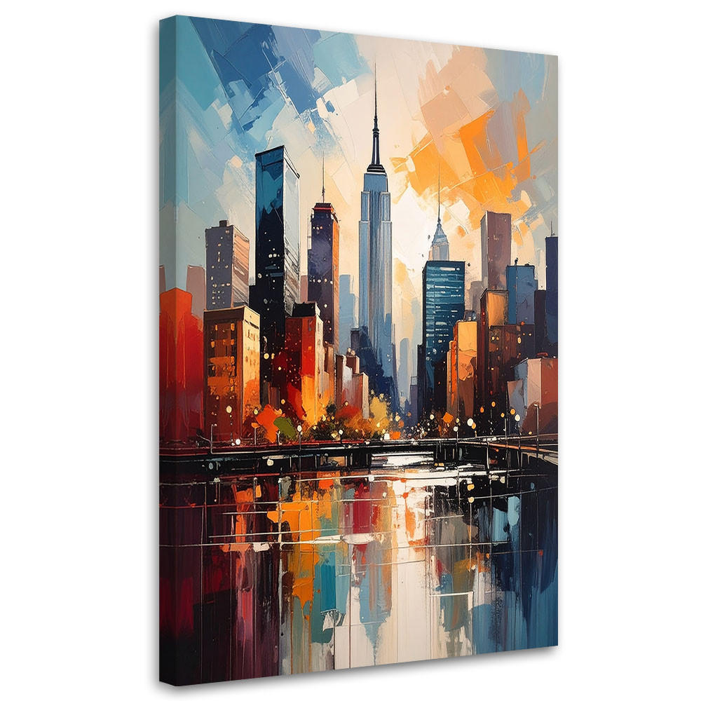 Feeby Leinwandbilder, Mehrfarbig 40x60 cm
