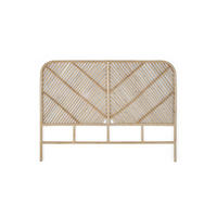 KOPFTEIL aus Rattan 150 cm - Braun, Holz (150/120/3.5cm) - Giner y Colomer