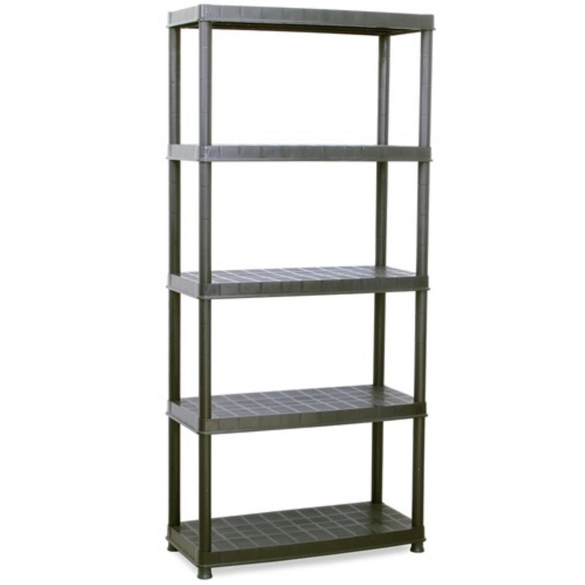 KUNSTSTOFFREGAL, Sfree , 80X40X175 cm - Schwarz, Kunststoff (40/175/80cm)