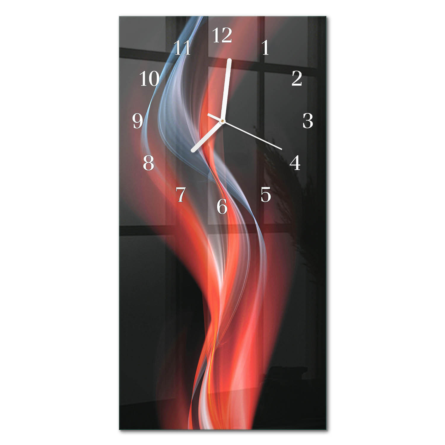 WANDUHR 30x60 cm - Strand - Multicolor, Glas (30/60/0.4cm) - TULUP