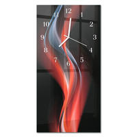 WANDUHR 30x60 cm - Strand - Multicolor, Glas (30/60/0.4cm) - TULUP
