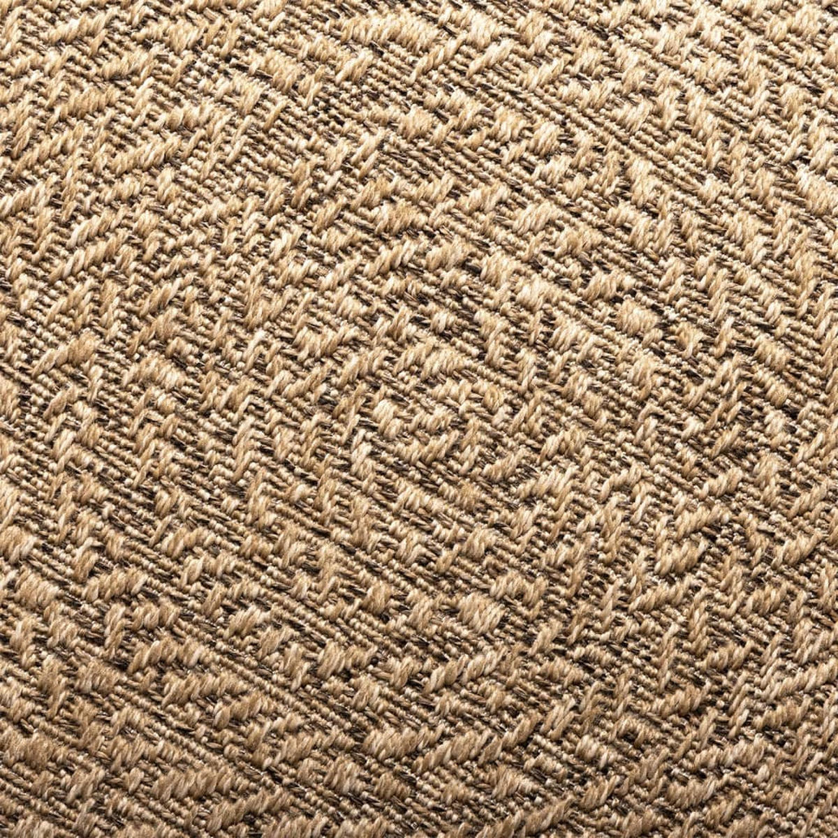 TEPPICH Zizur fur Indoor und Outdoor 200/290 cm aus PP in Jute-Optik - Braun, Kunststoff/Textil (200/290cm) - vidaXL