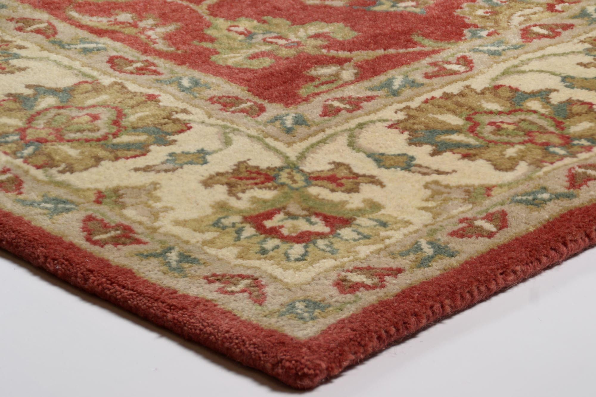 Thumbnail - Theko Handtuftteppich, Braun, Textil, Orientalisch, Rechteckig, 70x140 cm, GoodWeave, antistatisch, Teppiche & Böden, Te...