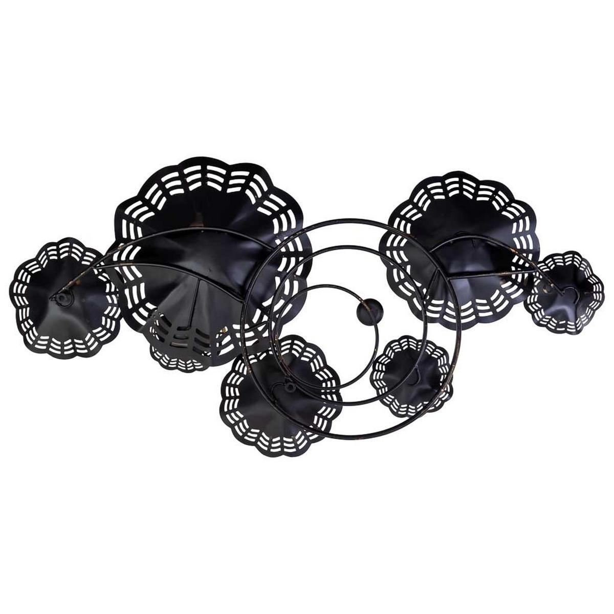 WANDDEKO-OBJEKT aus Metall, 118x58x8cm - Multicolor, Metall (117.5/7.6/58.4cm) - Wanderlust