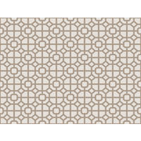TAPETE geometrisches Motiv 53 cm x 10 m - Braun, Papier (53/1000cm) - Sanders & Sanders