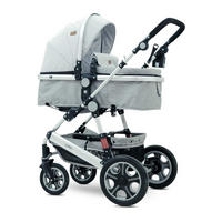 KINDERWAGEN Lora grau faltbar Gummiräder Tragetasche Sportsitz Fußabdeckung - Grau, Metall (85/68/112cm) - Lorelli